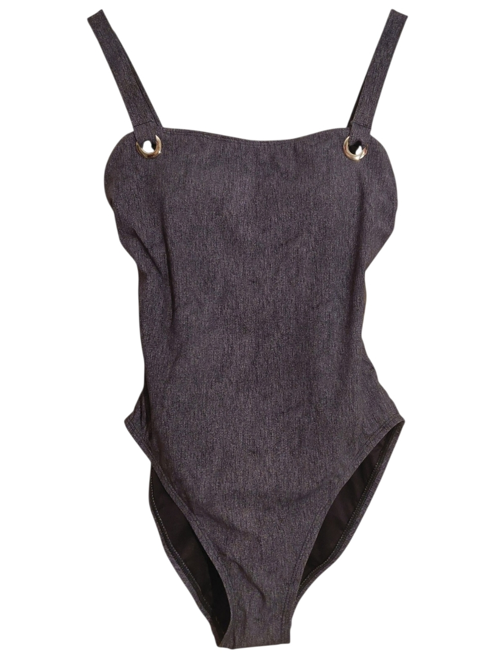 Michael Michael Kors Women's Grommet Scoop-Neck One-Piece Swimsuit